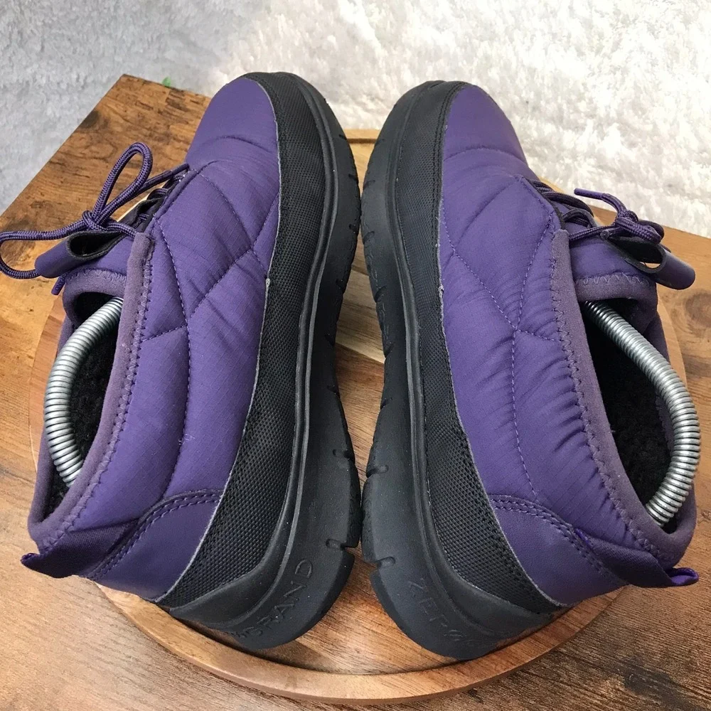 Cole Haan Generation Zerøgrand Rec Mid Slipper Mens 8M Purple Insualted Lined